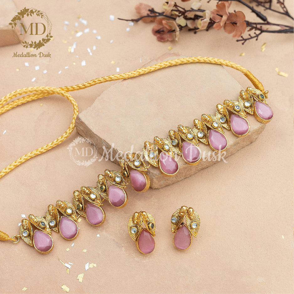 Leafy Choker Set