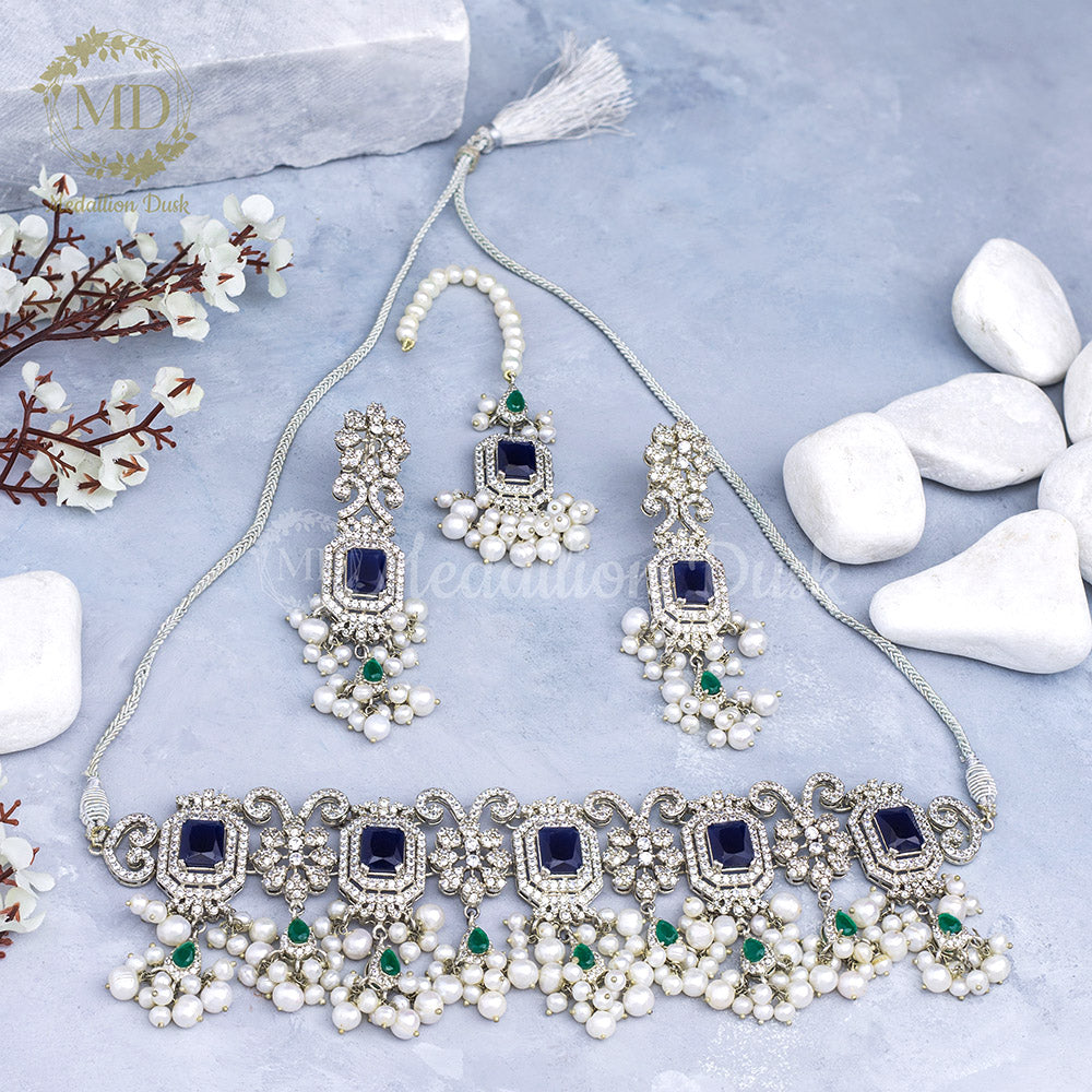 Pearl Swirl Bridal Set