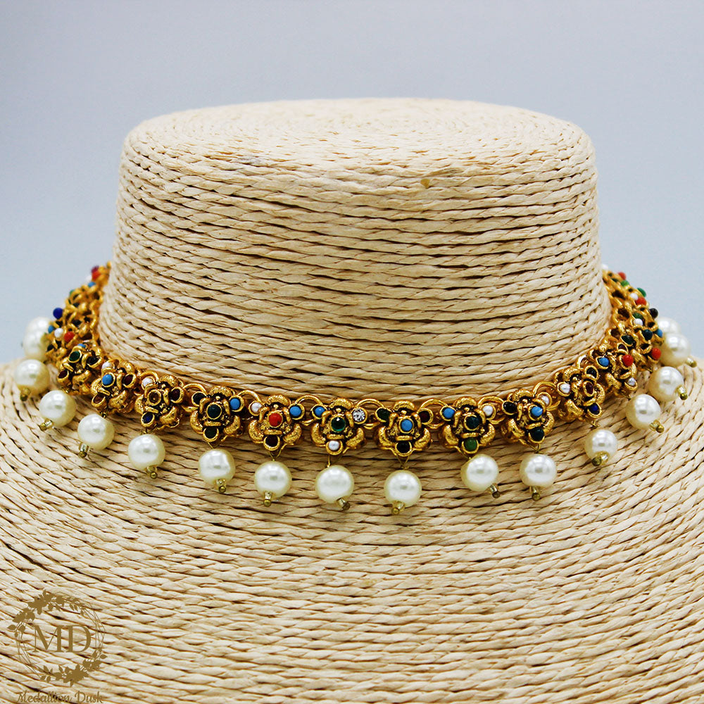 Rose Choker Set