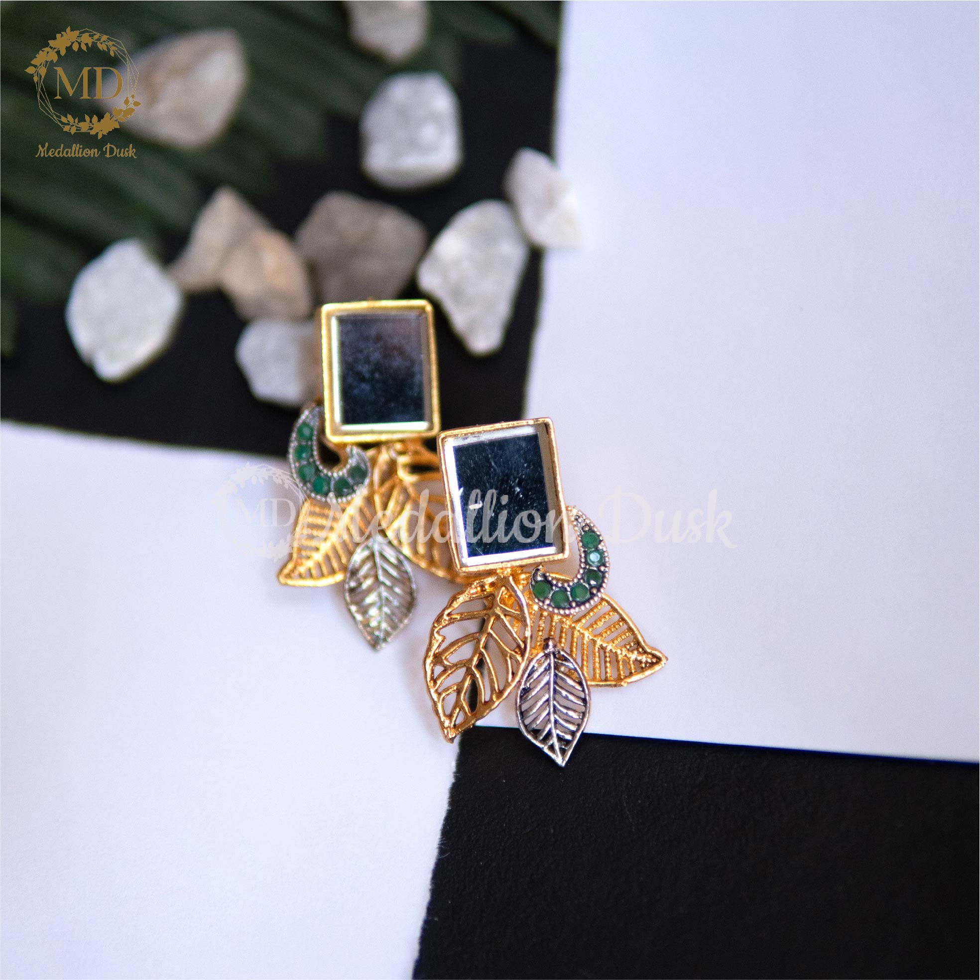 Leafy Earrings