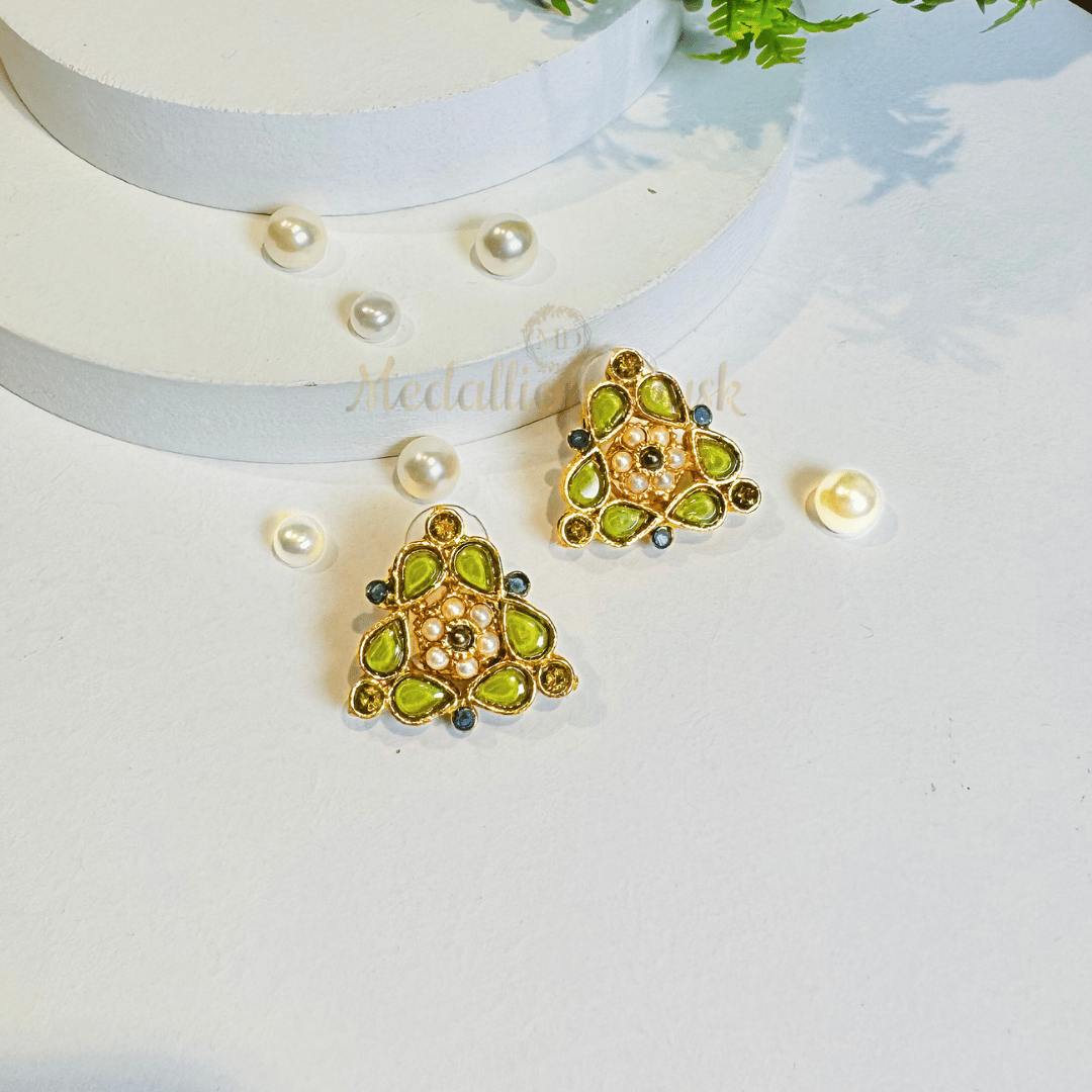 Mint Shine Earrings