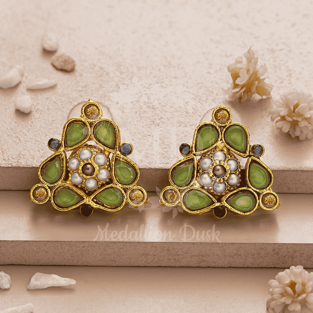 Mint Shine Earrings