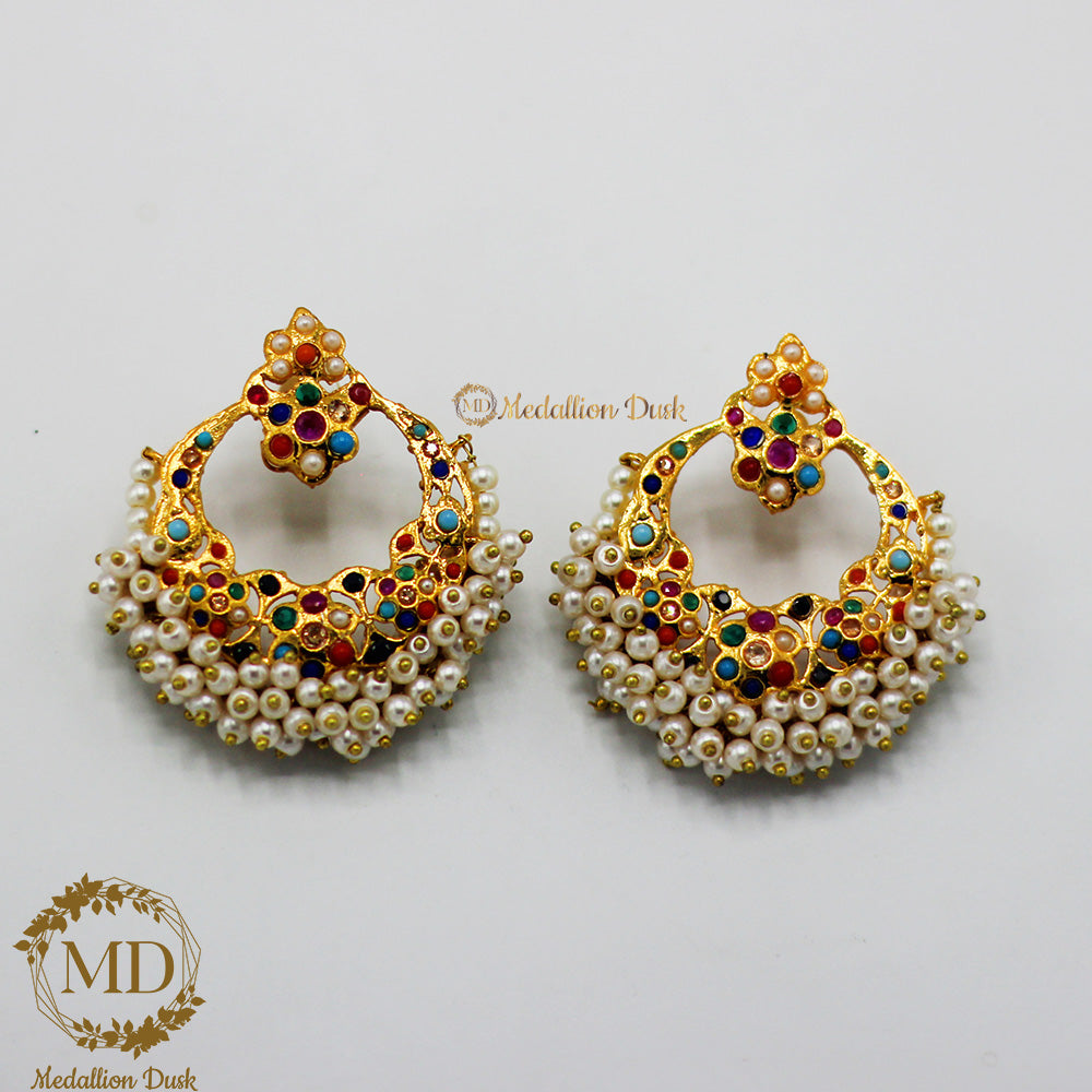 Multi Hand-Cut Earrings