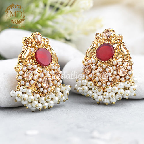 Roller Ruffle Earrings
